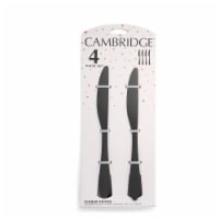 Cambridge Silversmiths Delia Dinner Knife Flatware Set - 4 Piece Perspective: Main