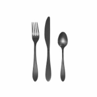 Cambridge Silversmiths Delia Flatware Set - Black