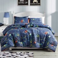 MarCielo Kids Girls Boys Comforter Set Game Boy Perspective: Main