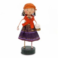 Lori Mitchell Gypsy Rose Polyresin Fortune Teller Halloween 11102