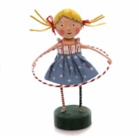 Lori Mitchell Twist & Shout Polyresin Hula Hoop Summer Play Patriotic 11077