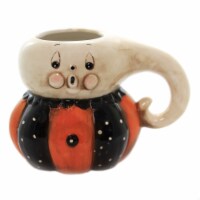 Tabletop Pumpkin Peep Mug Dolomite Drink Potion Beverage J8115 Ghost