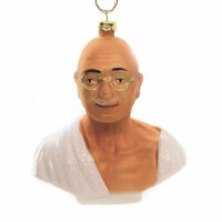Holiday Ornaments Gandhi Philosopher Mahatma Greater Good Go4186