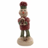 Charles McClenning Gingerbread Baker Snowman Cookie Christmas 24151