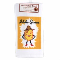 Decorative Towel Idaho Grown Kitchen Towel Potato Man 100% Cotton Retro Vl114