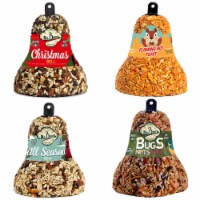 Home & Garden Seed Bell Variety Set/4 Bird Feeding Cardinals Wrens 618*212*412*621*
