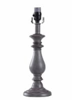 Stylecraft Distressed Table Lamp - Gray