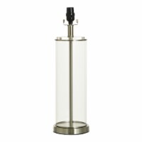 Stylecraft Glass and Soft Brass Table Lamp