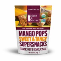 Made in Nature Organic Mango Pops Fruit & Granola Supersnacks Perspective: Main