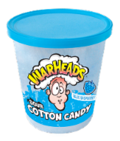 Warheads® Blue Raspberry Cotton Candy Tub