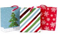 Gift Card Holders #69: Hallmark Holiday Gift Card Holders Tree Snowflake Stripes (Pack of 3) Perspective: Main