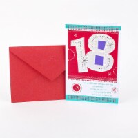 Hallmark  18th Birthday Card - Multi Foil Perspective: Main