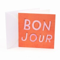 Hallmark Anyday Card (#32): Studio Ink Greeting Card - Bon Jour Perspective: Main