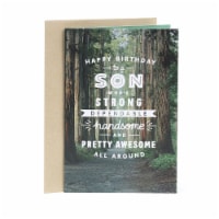 Hallmark  Birthday Card for Son - Woodland Trail Perspective: Main