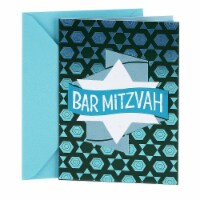 Hallmark  Tree of Life Bar Mitzvah Card - Bar Mitzvah Banner Perspective: Main