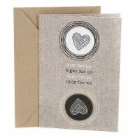 Hallmark  Anniversary Card - Two Hearts Perspective: Main