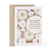 Hallmark  Mahogany Religious Card - Thinking of You Perspective: Main