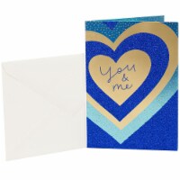 Hallmark  Anniversary Card - Nested Hearts Perspective: Main