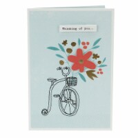 Hallmark  Get Well Card - Bicycle With Flowers Perspective: Main