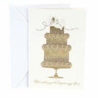 Hallmark  Wedding Card - Wedding Cake Perspective: Main