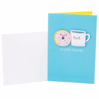 Anniversary Card #17: Hallmark Signature Coffee and Doughnut Card Perspective: Main