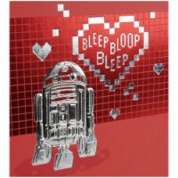Valentine's Day Card #41: Hallmark Valentine's Day Card (Star Wars R2-D2 and Hearts) Perspective: Main