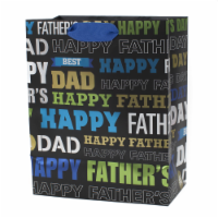 Father's Day Gift Bag #64: Hallmark Father's Day Medium Gift Bag with Tissue Paper (Dad Words) Perspective: Main