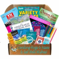 Hugs & Kisses Get Well Care Package- get well soon gifts for women -get well soon gift basket