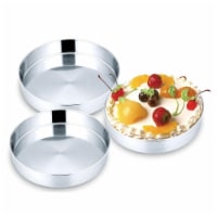 StarCrafts 2192 Stainless Steel Cake Tray Set - 3 Piece