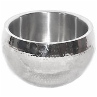 Star Distributors 82270 Stainless Steel Hammered Bowl- 8 in.
