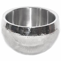 Star Distributors 82270 Stainless Steel Hammered Bowl- 8 in.