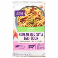 Pulmuone Korean BBQ Style Beef Bulgogi Udon Stir-Fry Meal Kit Perspective: Main