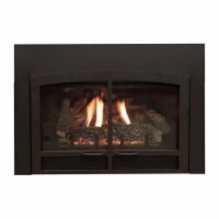 Empire DFD28HBL Front Horizon Mantel, Black