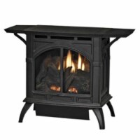 Empire VFD20CC70BP Propane IP Contour Burner Log Set, Porcelain Black