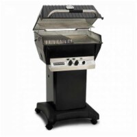 Broilmaster P3SXN Super Premium Gas Grill with SS Smoker Shutter  SS Rod Multi-Level Grids  F