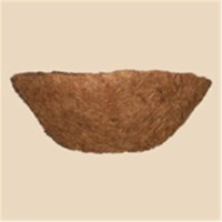 BOSMERE F550 18 in. Round replacement coco liner brown