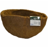 20'' Round replacement coco liner - Brown - with Soil Moist mat