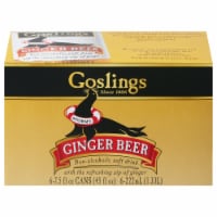 Goslings Ginger Beer Non Alcoholic Soft Drink Cans