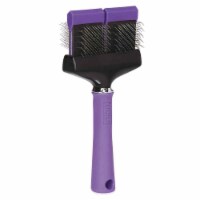 Pet Pals TP224 12 11 MGT Slicker Brush Double Flex Soft Purple