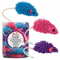 Zanies ZA11070 42 Zanies Moppy Mice Canister 42 Pcs