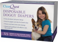ClearQuest Disposable Doggy Diapers Xsm