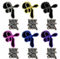 Ya Otta Happy New Year Assorted Flashing Necklace Perspective: Main