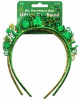 Ampro® St. Patrick's Day Glitter Headbands Perspective: Main
