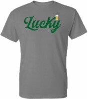 Ampro Men's Lucky Shirt - Gray/Green Perspective: Main