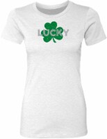 Ampro Women's Lucky Shirt - White/Green Perspective: Main