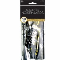 Ampro® Noisemakers - Black/Silver/Gold Perspective: Main