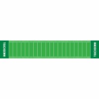 Amscan Flannel Back Football Themed Table Runner Perspective: Main