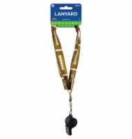 Ampro Football Field Print Lanyard with Whistle Perspective: Main