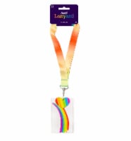 Ampro Rainbow Lanyard with ID Holder Perspective: Main