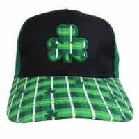 Ampro St. Patrick's Day Plaid Ball Cap Perspective: Main